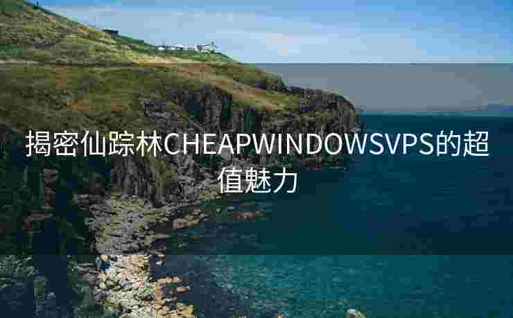 揭密仙踪林CHEAPWINDOWSVPS的超值魅力 揭密仙踪林CHEAPWINDOWSVPS的超值魅力